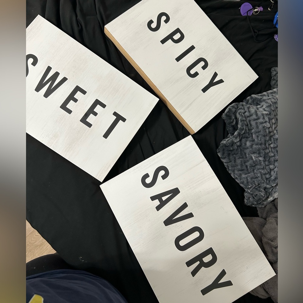 Sweet, Savory, Spicy Wall Decor